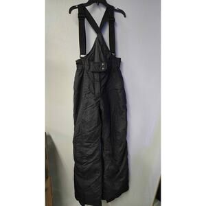 PAC TECH Performance Ladies Black Insulated Ski/Snow Bib Overalls - Size S